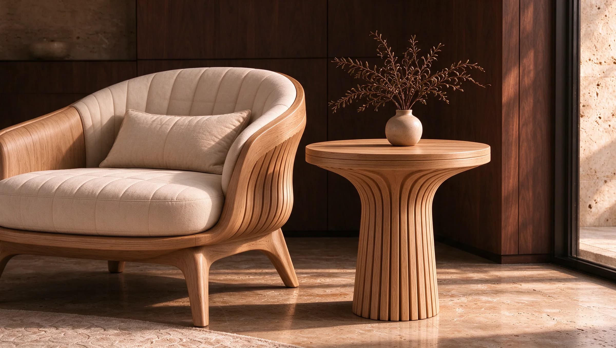 Side Table in an interior