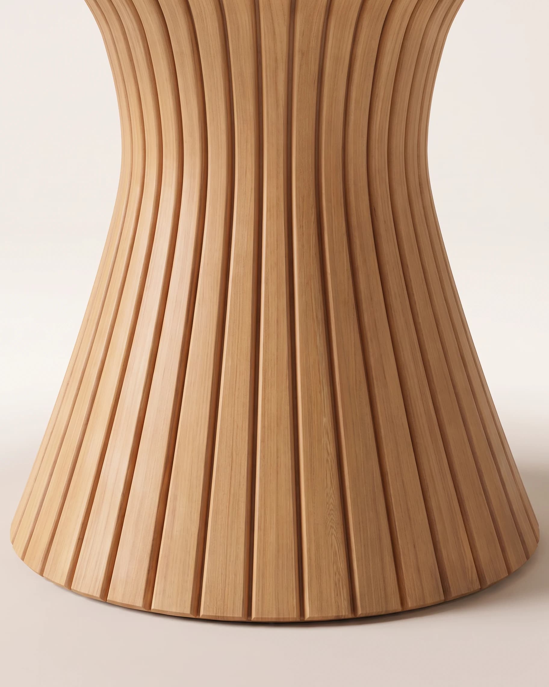 Round Dining Table, detail