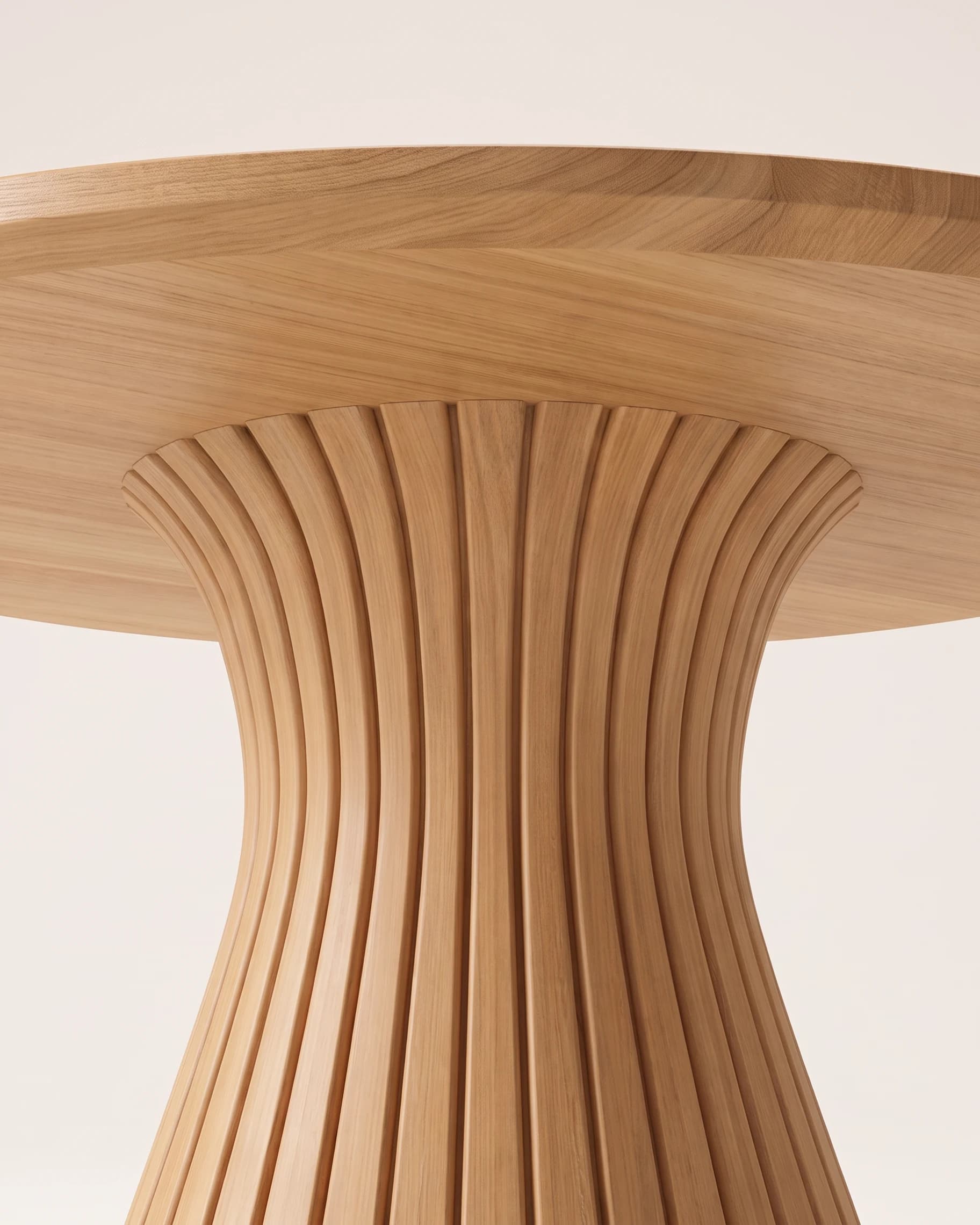 Round Dining Table, detail
