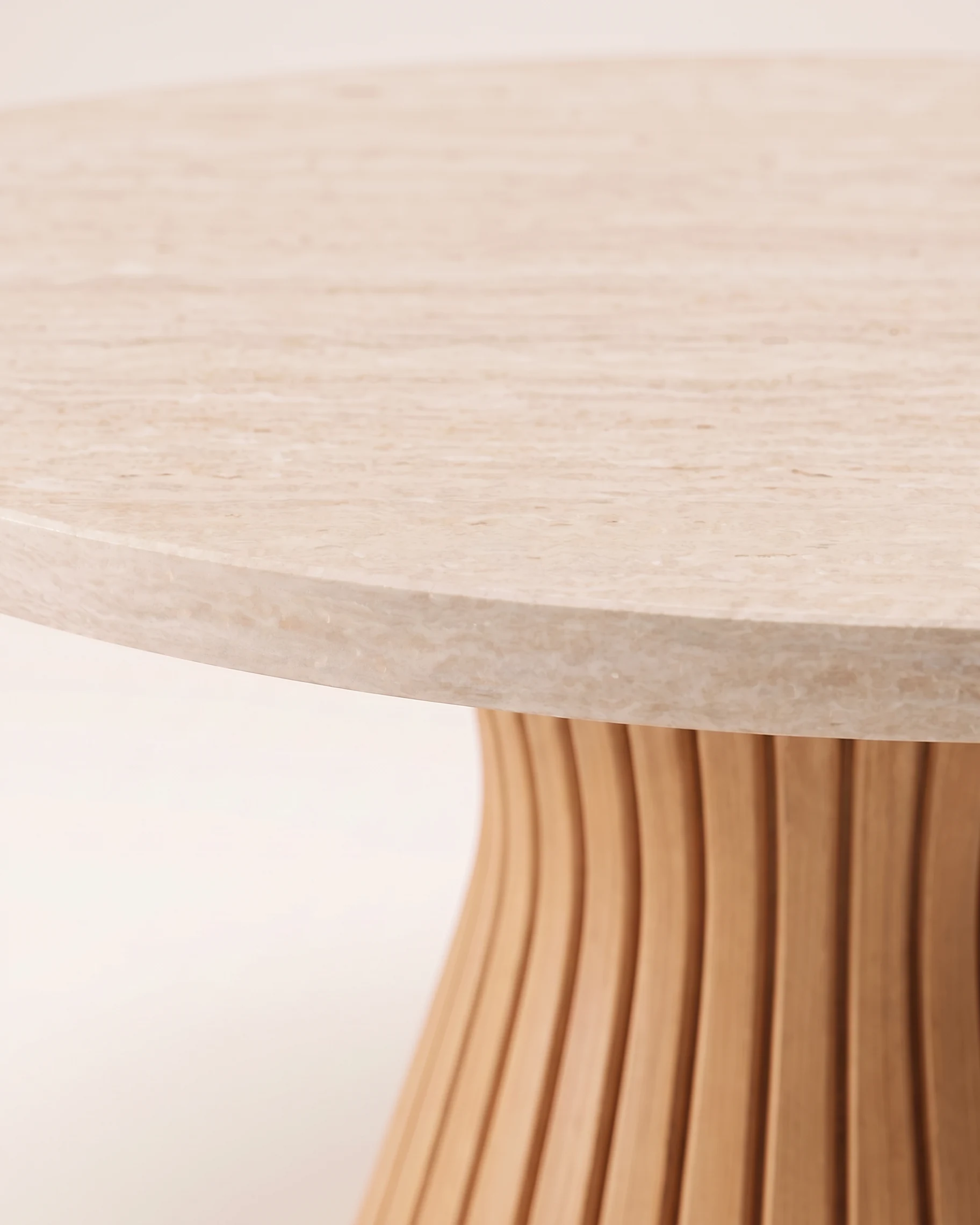 Round Dining Table, detail