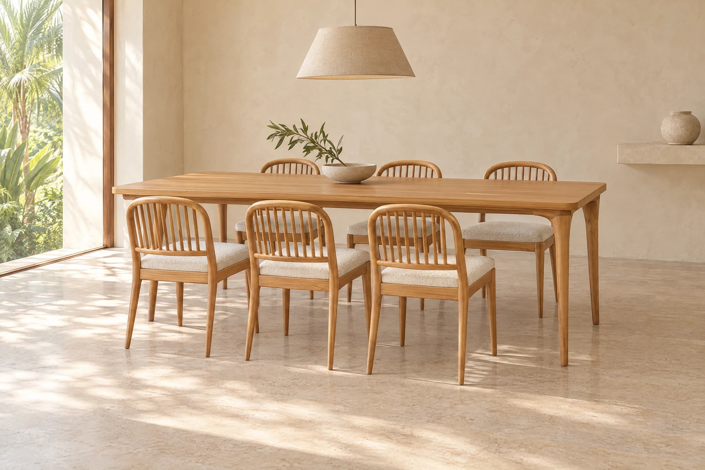 Frame Dining Table in an interior