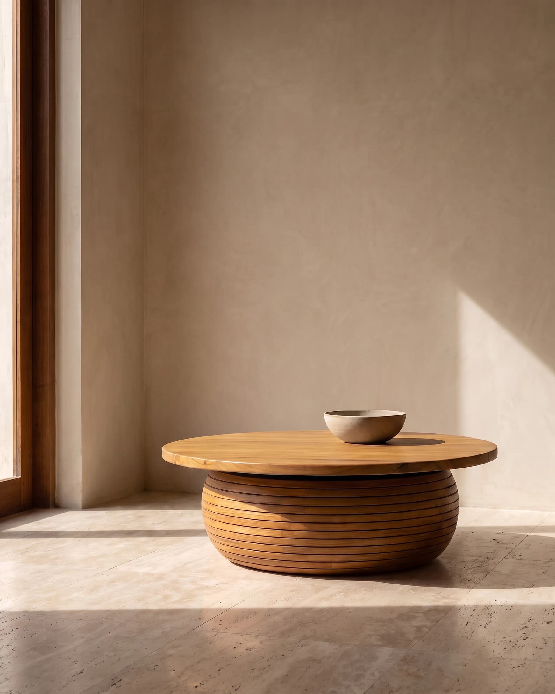 Drum Coffee Table in an interior