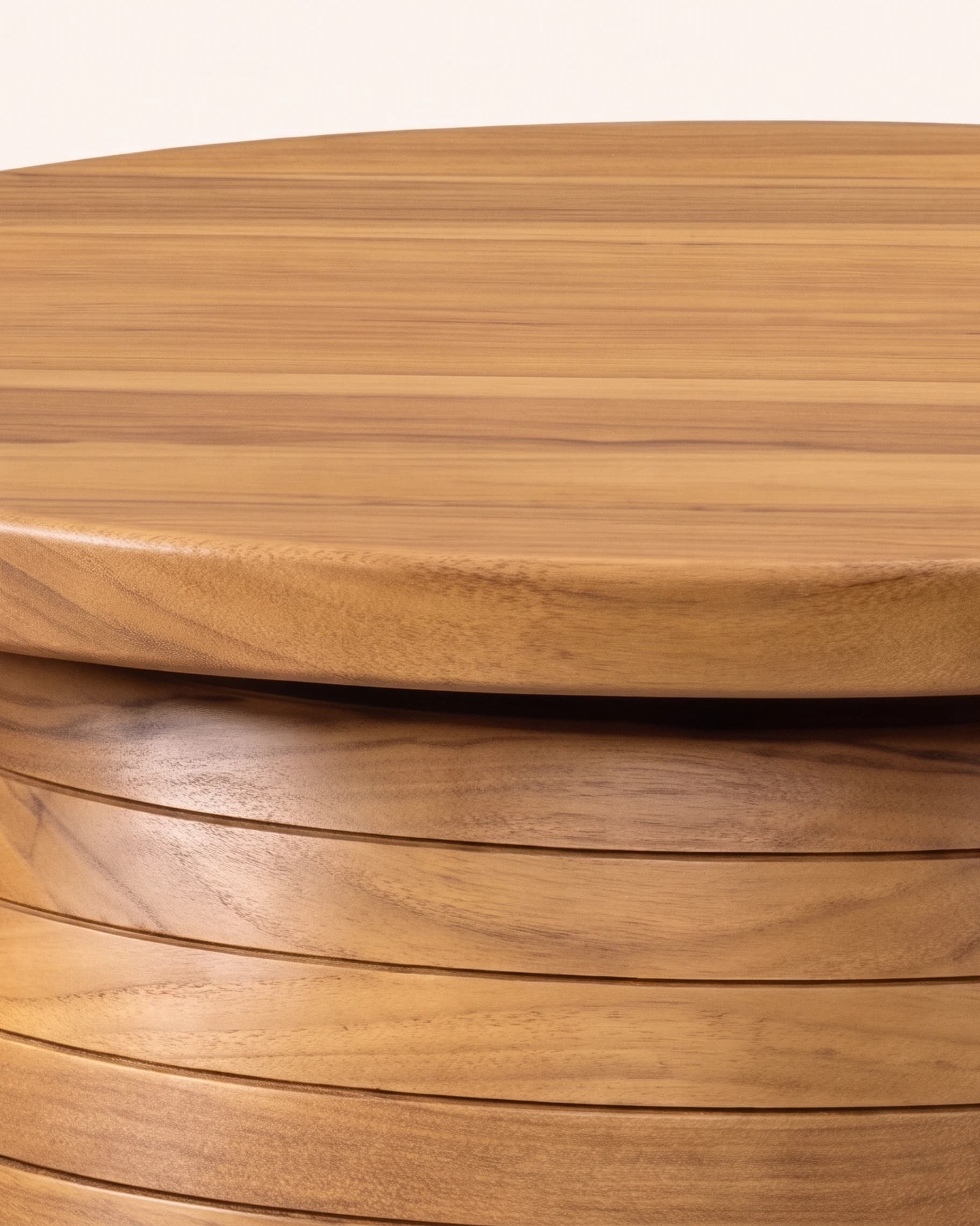 Drum Side Table, detail