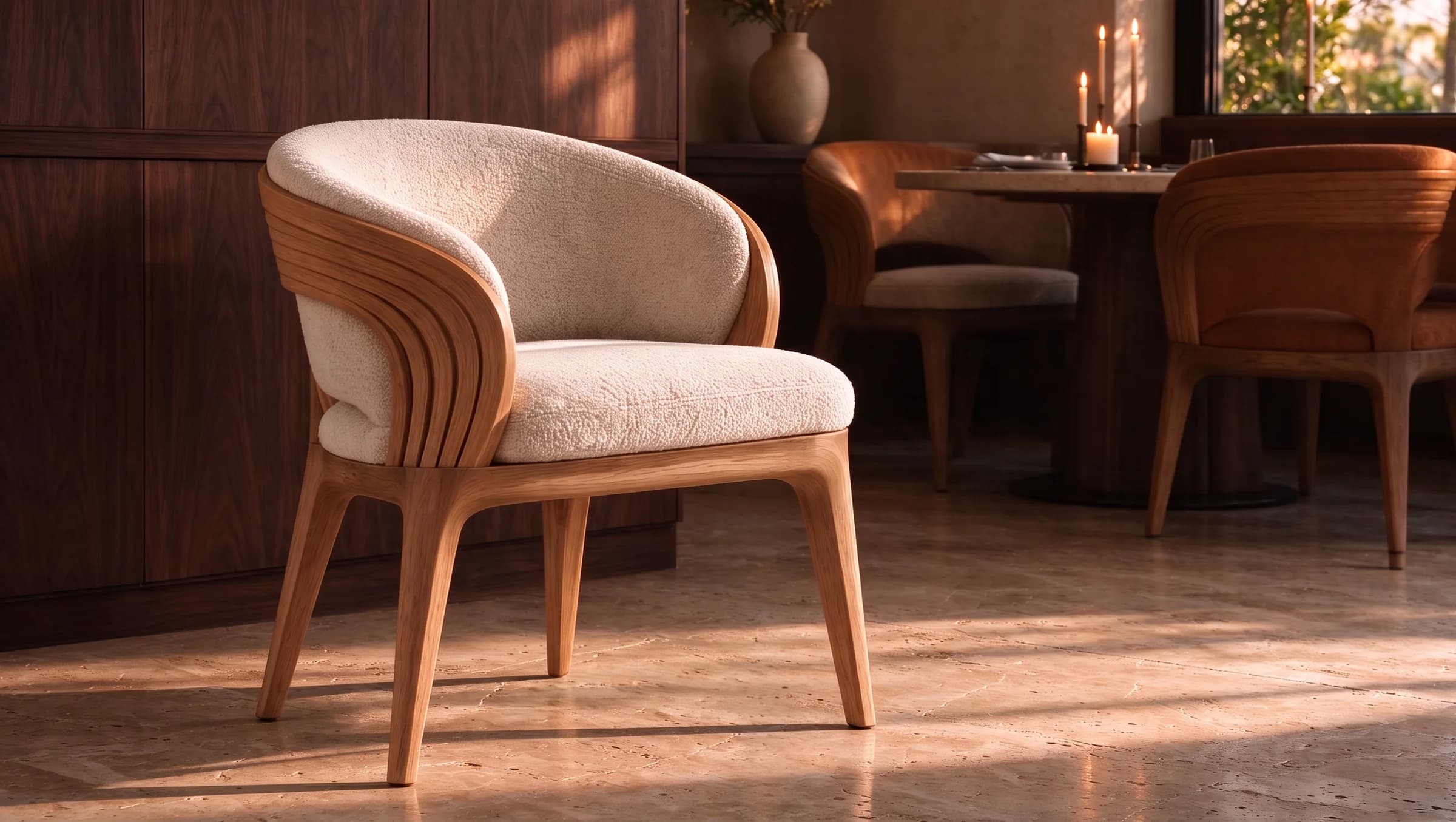 Hospitality Dining Chair in an interior